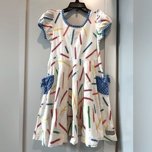 Soft and twirly pocket dress.